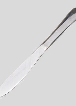 Нож столовый "супер гладь" 23 см нержавеющая сталь