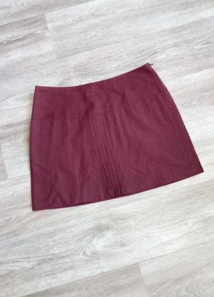 Mилая марсаловая юбочка 😊 38