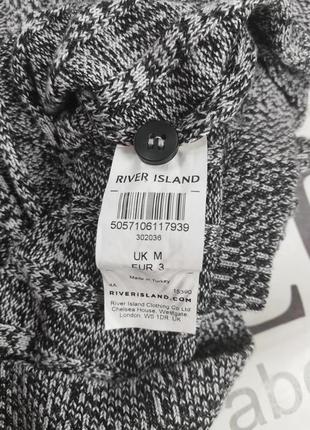 Брендовая шикарная вязаная футболка river island8 фото