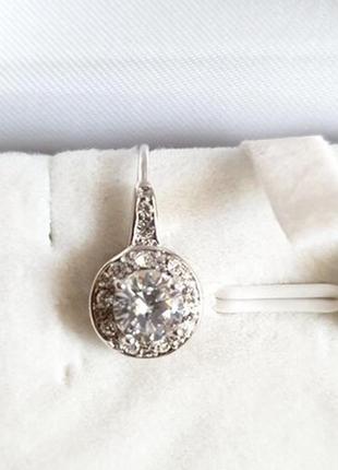 Красиві, ніжні сережки, сережки , камені swarovski, біжутерія англія