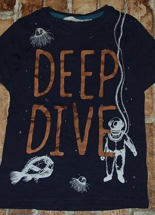 Футболка котон хлопчикові 5 - 6 років h&m