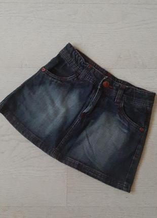 Стильна джинсова спідниця