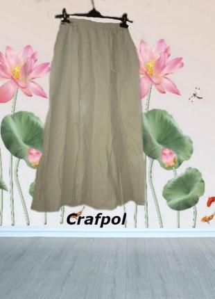 🌺🌺crafpol спідниця рік в стилі сафарі, бежева польща 🌺🌺