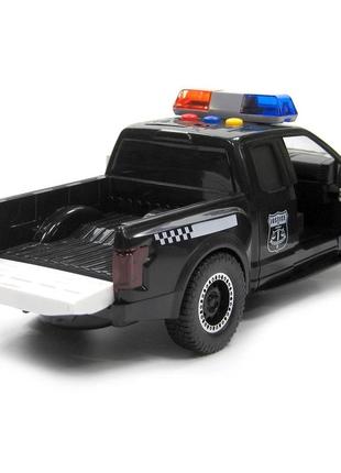 Детская машинка полиция ford raptor с звуками и светом инерционная6 фото