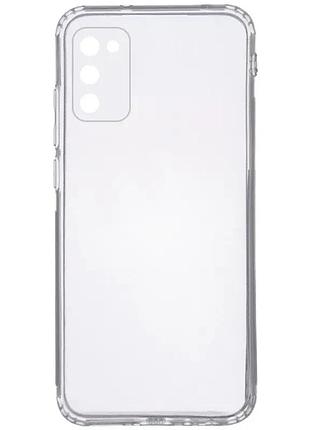 Чехол armor clear cover для samsung galaxy a02s (a025) / a03s (a037) transparent (прозрачный)