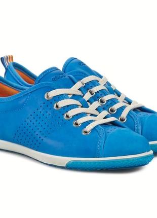 Кожаные кроссовкиecco 39 размера в идеальном состоянии