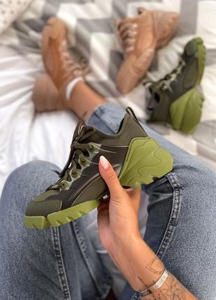 Кросівки  d connect olive кроссовки