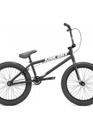 Велосипед kink bmx curb 2022 матовий чорний (k400blk22) (k400blk22)