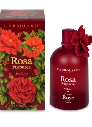 L'erbolario, italy,🌹 rosa, элитная органическая парфюмированная вода, красная роза, мандарин, ландыш,1 фото