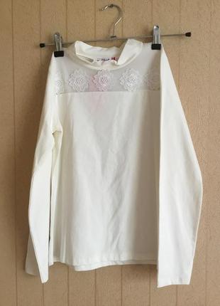 Трикотажна блуза для дівчинки на ріст на зріст 122-128,134-140,158-164