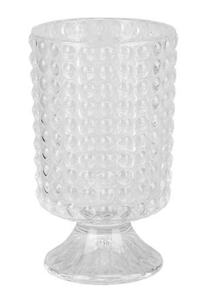 Скляна ваза "чутливість" 18.5см1 фото