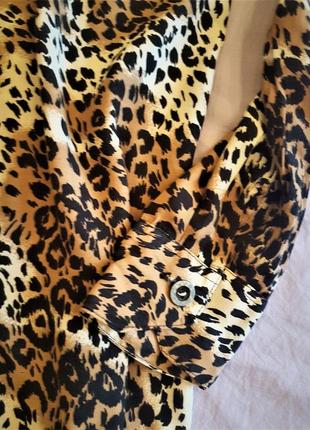 Леопардовая рубашка2 фото