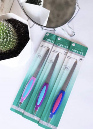 Пилочка 2 в 1 металлическая + триммер для кутикулы