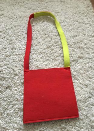 Детская сумка из фетра. войлок