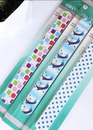 Пилочка абразивная с рисунком. большая