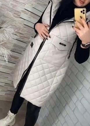 Подовжений жилет
