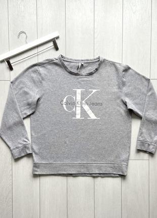 Свитшот calvin klein женский реглан кофта батник пайта толстовка