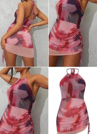 Платье на завязках платье на затяжках