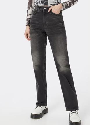 Прямые джинсы high straight jeans weekday3 фото