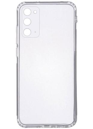 Tpu чохол getman clear 1,0 mm для samsung galaxy note 20