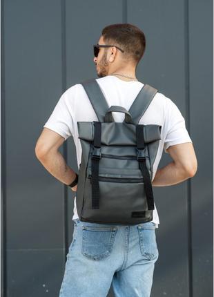 Чоловічий рюкзак ролл sambag  rolltop ltt білий1 фото