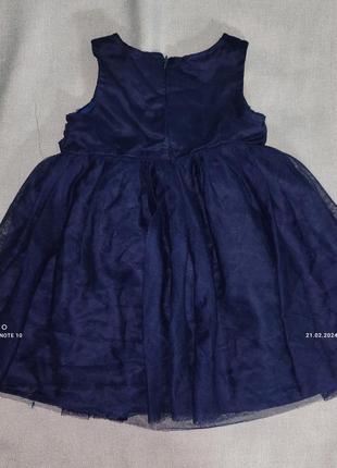 Шикарное нарядное платье для девочки lucie el coco 3/4  года2 фото