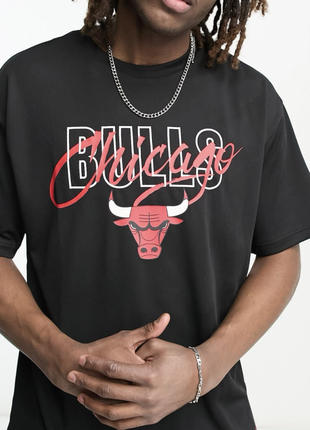 Футболки мужские chicago bulls чикаго булс чікаго булс чоловічі футболки баскетбольні шорти1 фото