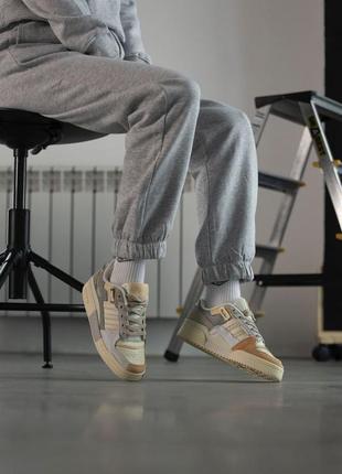 Кроссовки адидас adidas forum beige ginder