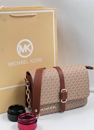 Женская сумка в стиле michael kors майкл корс