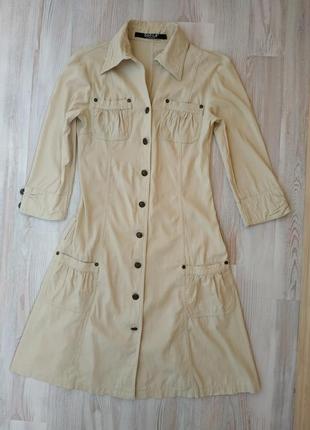 Платье в стиле сафари