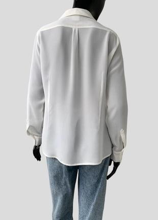 Шелковая блузка блуза рубашка madeleine cos 100% шелк4 фото