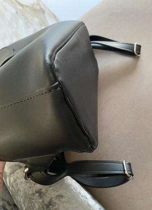 Женский черный рюкзак сумка4 фото
