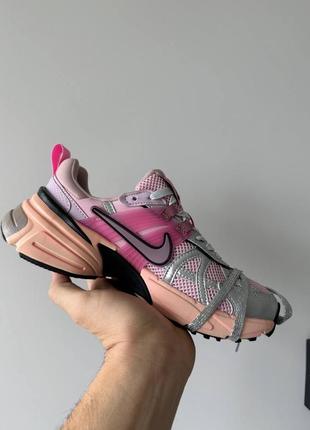 Кроссовки nike v2k runtek pink2 фото