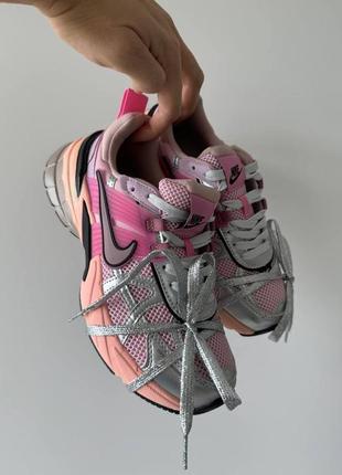 Кроссовки nike v2k runtek pink