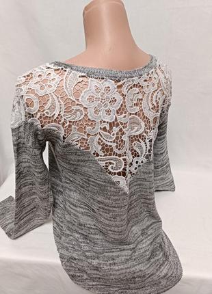 Легкая кофта с интересной спинкой m/38/10/46/ s/36/8/44