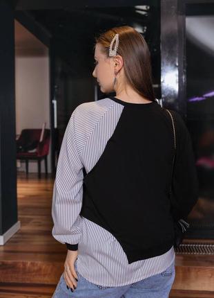 Свитшот с рубашкой 6