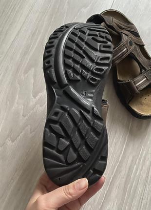 Шкіряні сандалі босоніжки clarks3 фото