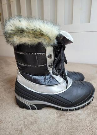Сапоги чоботи сапожки чобітки луноходи зимові теплі freewalk італія