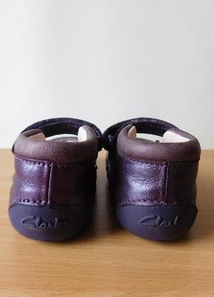 Шкіряні туфлі пінетки clarks 20 р. устілка 12,8 см6 фото