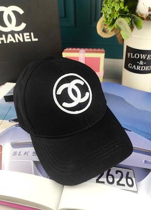 Бейсболка кепка в стиле chanel шанель