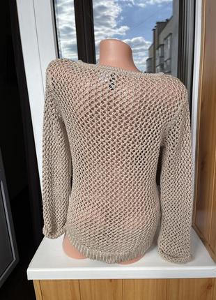 Женский вязаный свитер паутины h&amp;m5 фото