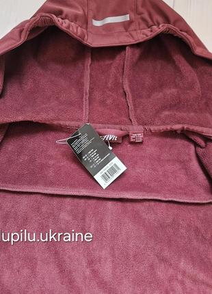 Crivit softshell куртка вітровка на дівчинку  кофта флісі 158/164 р на девочку куртка кофта на флисе софтшелл2 фото