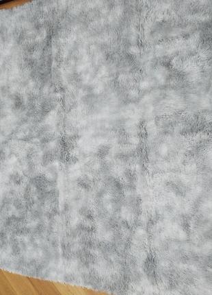 Мягкий коврик травка с длинным ворсом размер 150х200 см2 фото