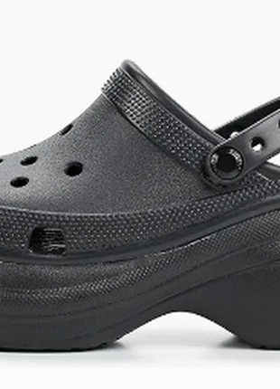 Женские черные сабо crocs women's classic bae clog5 фото