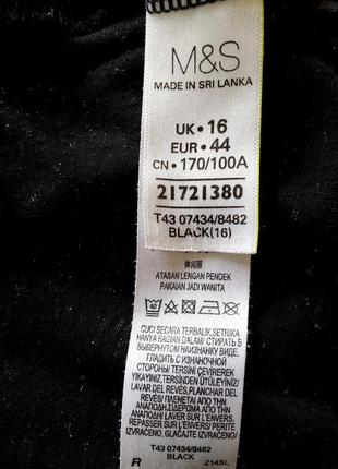 Натуральная 95 % вискозы футболка marks and spencer 16 uk3 фото