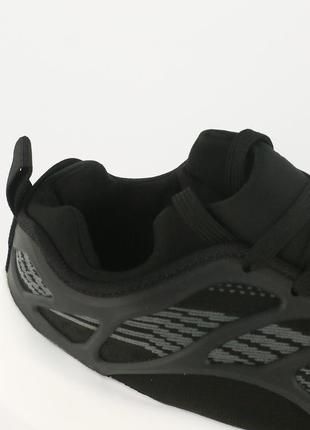 Трендовые весенние черные удобные женские спортивные кроссовки,экозамша с сеткой,для спорта/зала, для бега6 фото