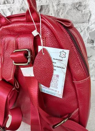 Женский кожаный рюкзак сумка кожаная3 фото