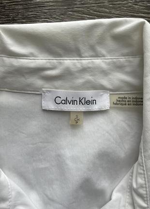 Белая рубашка calvin klein оригинал2 фото