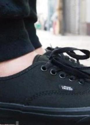 Кеды vans new  mono black era authentic2 фото