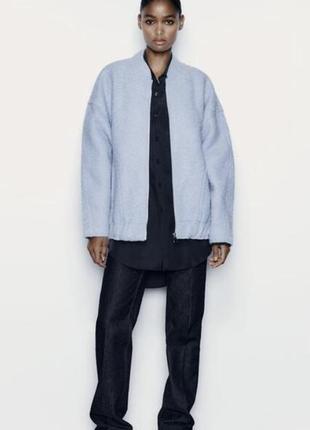Куртка-бомбер «оверсайз» zara